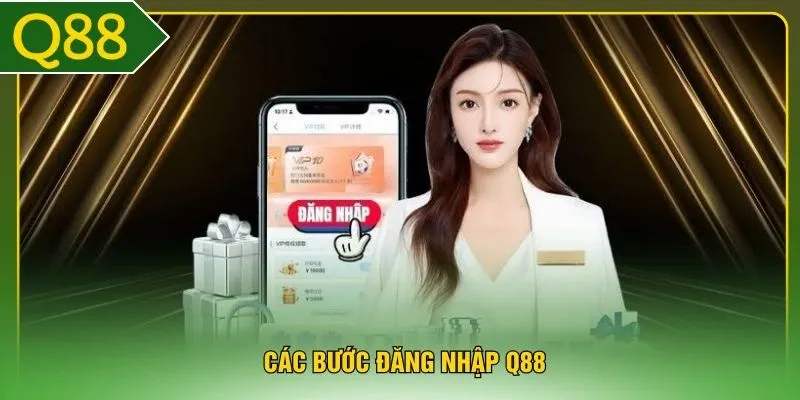 Các bước đăng nhập Q88